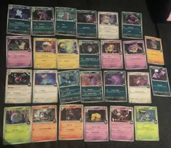 Pokemon TCG Destined Rivals Team Rocket's Pokemon 25 Card Lot - Image 1
