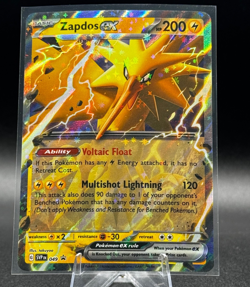Zapdos ex 049 Sv: Scarlet & Violet Promo Cards holo Pokemon TCG - Image 1
