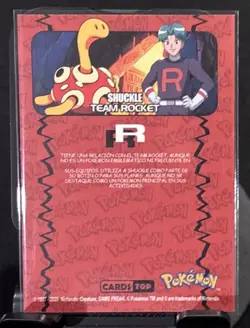 Rare Full Art Pokemon Team Rocket Shuckle #9 Low Pop Card Tops/GameFreak - Image 2