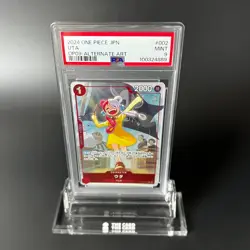 PSA 9 Uta OP09-002 Alt Art One Piece Card Japanese 2024 - Image 2