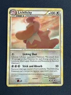 Lickilicky 38/102 HGSS Triumphant Regular Uncommon Pokemon Card TCG - Image 1