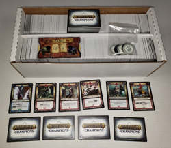 Warhammer Age of Sigmar Champions TCG Cards LOT 1200+ Cards w/ Counters & Tokens - Image 1