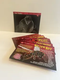 Weird N Wild Creatures Trading Card Set- Over 450 Cards & Box - Image 4