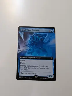 MTG - Final-Word Phantom (Extended Art) - Murders at Karlov Manor NM/M - Image 1