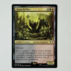 Chaos Defiler 110 NM Normal R Universes Beyond: Warhammer 40,000 MTG - Image 1
