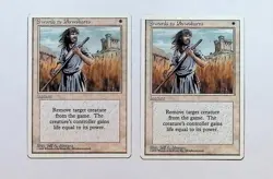 MTG - Magic The Gathering - Swords to Plowshares X 2 - 4th Edition- NP/NM! - Image 1