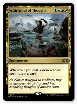 Whirlwind of Thought 311 Commander: Tarkir: Dragonstorm Normal NM - Image 1