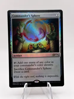 Commander's Sphere 002/002 Foil WPN Promo PRM MTG NM - Image 1