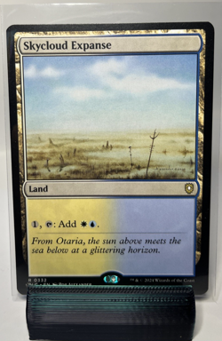 Skycloud Expanse Commander: Bloomburrow Regular MTG - Image 1