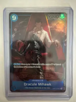 Dracule Mihawk OP01-070 Super Rare Alt Art One Piece Card English Romance Dawn - Image 3