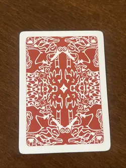 MetaZoo Kickstarter WPT Loveland Frogman Holo Playing Card King Of Hearts LP - Image 2