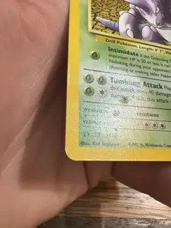 Pokemon TCG Giovanni's Nidoking Gym Challenge Holo Card 7/132 Unlimited Rare - Image 4