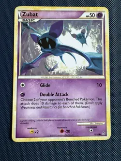Zubat 70/95 HeartGold SoulSilver Unleashed Pokemon Card - Image 1