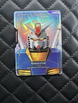 Gundam RX-78-2 Resource R-002 C++ - Gundam Card Game Newtype Rising NM - Image 1