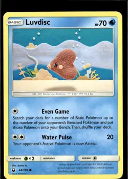 Pokemon Luvdisc 44/168 Celestial Storm Non Holo Common 5 Card Lot - Image 1