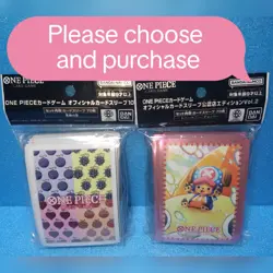 One Piece Official Card Game Sleeves Bandai Japan Ver. NEW Choose Design - Image 1