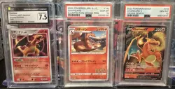 Pokemon Graded Card Lot Charizard English , Japanese - Image 1