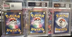 Pokemon Graded Card Lot Charizard English , Japanese - Image 2