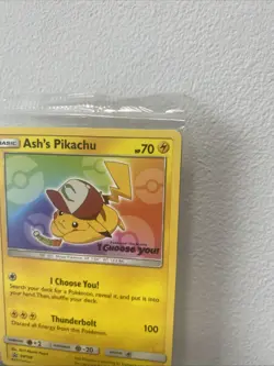 Ash’s Pikachu SM108 TGC Pokemon: The Movie “I Choose You” Promo Card (Sealed) - Image 3