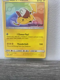 Ash’s Pikachu SM108 TGC Pokemon: The Movie “I Choose You” Promo Card (Sealed) - Image 4