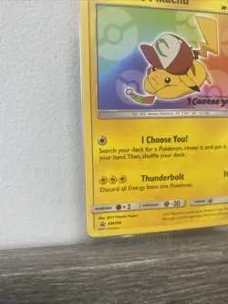 Ash’s Pikachu SM108 TGC Pokemon: The Movie “I Choose You” Promo Card (Sealed) - Image 5