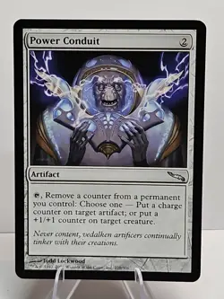 MTG Mirrodin Power Conduit 229/306 Regular Uncommon Card in NM Condition - Image 1