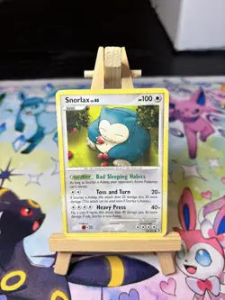 Pokemon TCG Snorlax Lv40 Rising Rivals Card 81/111 Pokemon Card - HP - Image 1