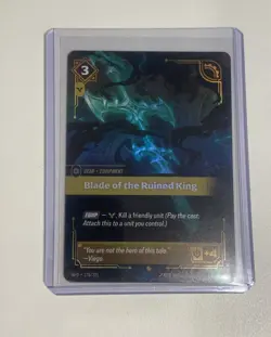 League of Legends Blade of the Ruined King Gear Equipment 178/221 Single Card - Image 1