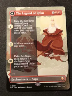 The Legend Of Roku / Avatar Roku - Borderless - TLA - MTG - EN - NM - 0357 - Image 1