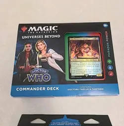 Magic The Gathering Doctor Who Set of All 4 Commander Decks Complete - Image 2