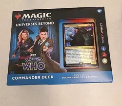Magic The Gathering Doctor Who Set of All 4 Commander Decks Complete - Image 4