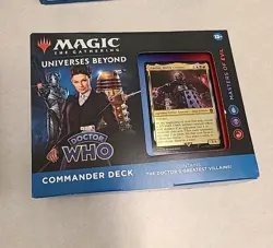 Magic The Gathering Doctor Who Set of All 4 Commander Decks Complete - Image 5