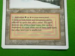 1x NM Taiga Revised MTG Magic the Gathering English #4 - Image 4