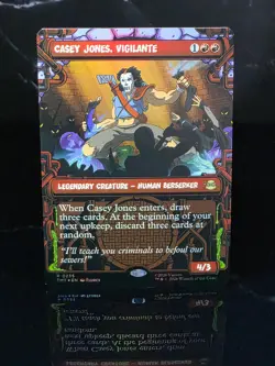 MTG Casey Jones, Vigilante (0235) (Showcase) Foil x1 #0235 - TMNT - Image 1