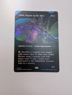 MTG - Sidisi, Regent of the Mire (Borderless Foil)- Tarkir Dragonstorm NM/M Cond - Image 1