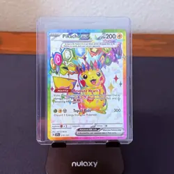 Pikachu ex 219/191 Surging Sparks SSP Ultra Rare Full Art Pokemon TCG NM - Image 1