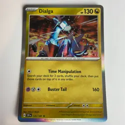 Dialga 135/191 Surging Sparks Holo Rare Pokemon Light Play+ - Image 3