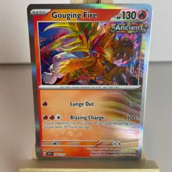 Gouging Fire 38/191 Surging Sparks Holo Rare Pokemon Light Play+ - Image 1