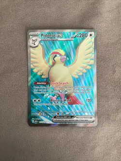 Pokemon TCG Pidgeot EX - 217/197 Obsidian Flames Holo Ultra Rare NM - Image 1