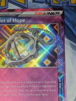 Amulet of Hope 162/191 Sv08: Surging Sparks Holo Ace Spec Trainer Pokemon Tcg Nm - Image 3