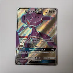 Pokemon Genesect GX 204/214 Sm7a Thunderclap Spark Hyper Rare Full Art Holo JP - Image 1