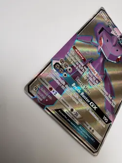 Pokemon Genesect GX 204/214 Sm7a Thunderclap Spark Hyper Rare Full Art Holo JP - Image 2