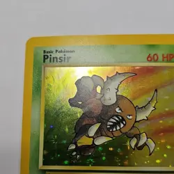 * Very Nice!* Pokemon Pinsir 60HP Holo Rare Jungle 9/64 Wizards 1999 Unlimited - Image 3
