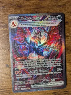 Pokemon 🔥 Charizard ex 234/091 Paldean Fates Special Illustration Rare Holo ✨ - Image 2