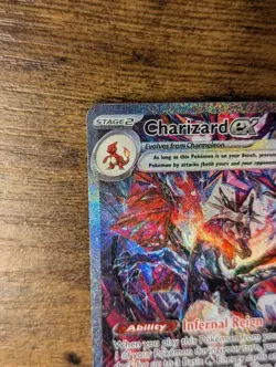 Pokemon 🔥 Charizard ex 234/091 Paldean Fates Special Illustration Rare Holo ✨ - Image 4