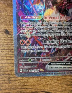 Pokemon 🔥 Charizard ex 234/091 Paldean Fates Special Illustration Rare Holo ✨ - Image 5