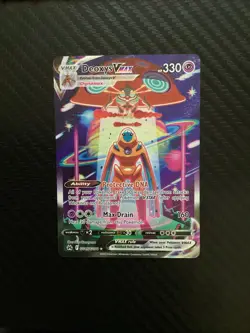 Pokemon TCG Deoxys VMAX GG45/GG70 Crown Zenith NM - Image 1