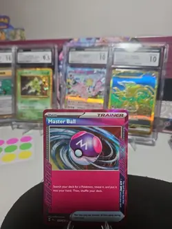 Master Ball 153/162 SV05: Temporal Forces Holo Pokemon Tcg - Image 2