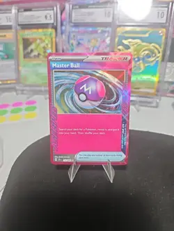Master Ball 153/162 SV05: Temporal Forces Holo Pokemon Tcg - Image 3