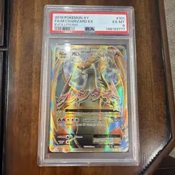 Pokemon TCG M Charizard EX #101/108 Evolutions 2016 PSA 6 - Image 1